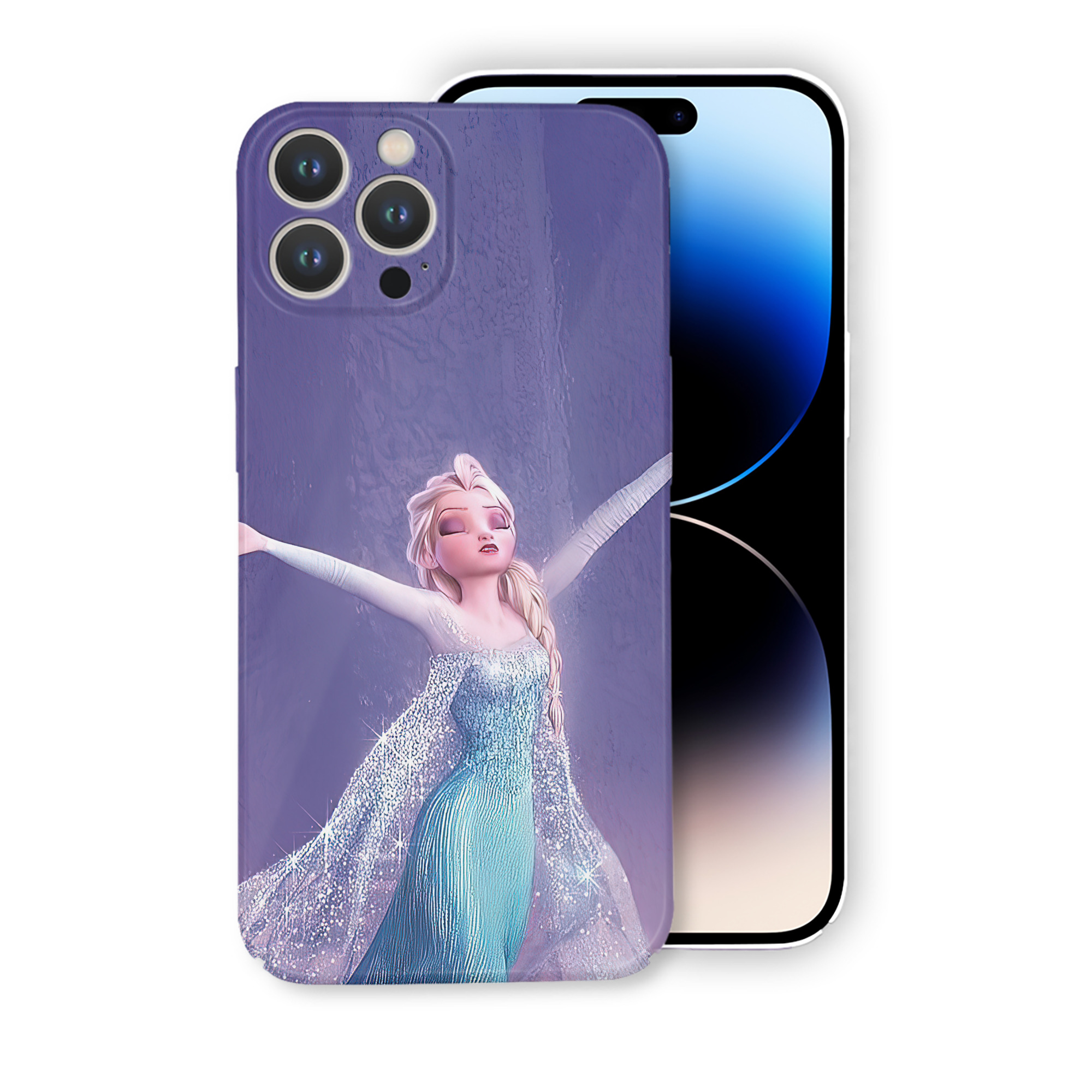 （画像用） アナと雪の女王 アンナ エルサ Frozen Anna Elsa 【iPhone 14シリーズ対応】ハードケース